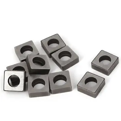 

Square Shape Carbide Insert Cutter MS1204 10 Pcs for Woodturning Tools