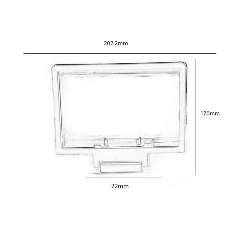Новейший мобильный увеличитель для экрана телефона Защита глаз дисплей 3D видео экран усилитель складной увеличенный расширитель стенд Прямая поставка