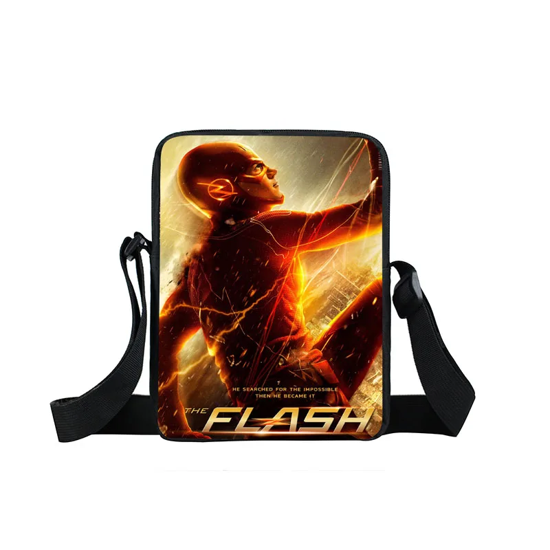 

The Flash Shoulder Bag Students Boys Girls Crossbody Bag for Teens Fashion Anime Beautiful Travel Shoulder Bag Fashion Bag