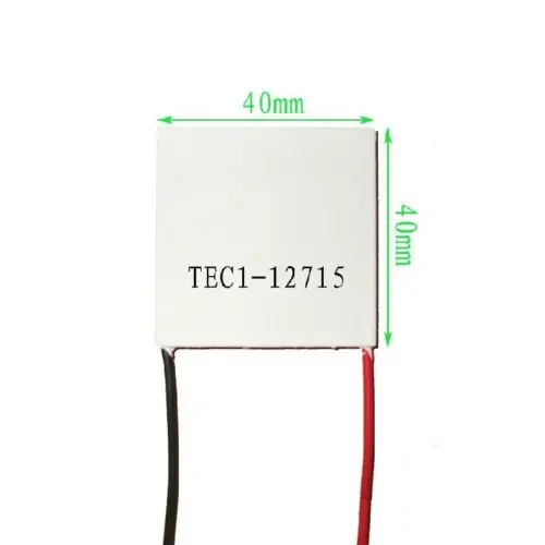 

TEC1-12715 Heatsink Thermoelectric Cooler Cooling Peltier Plate Module
