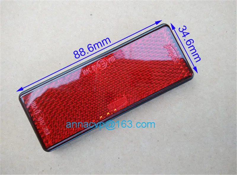 trailer reflector red 1