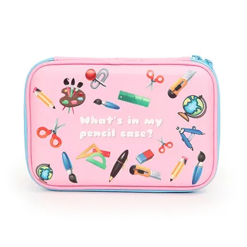 

Kawaii School Pencil Case Cute Owl Penal Pencilcase for Girls Boys Pen Bag EVA Kids Printing Multifunction Box Stationery Pouch