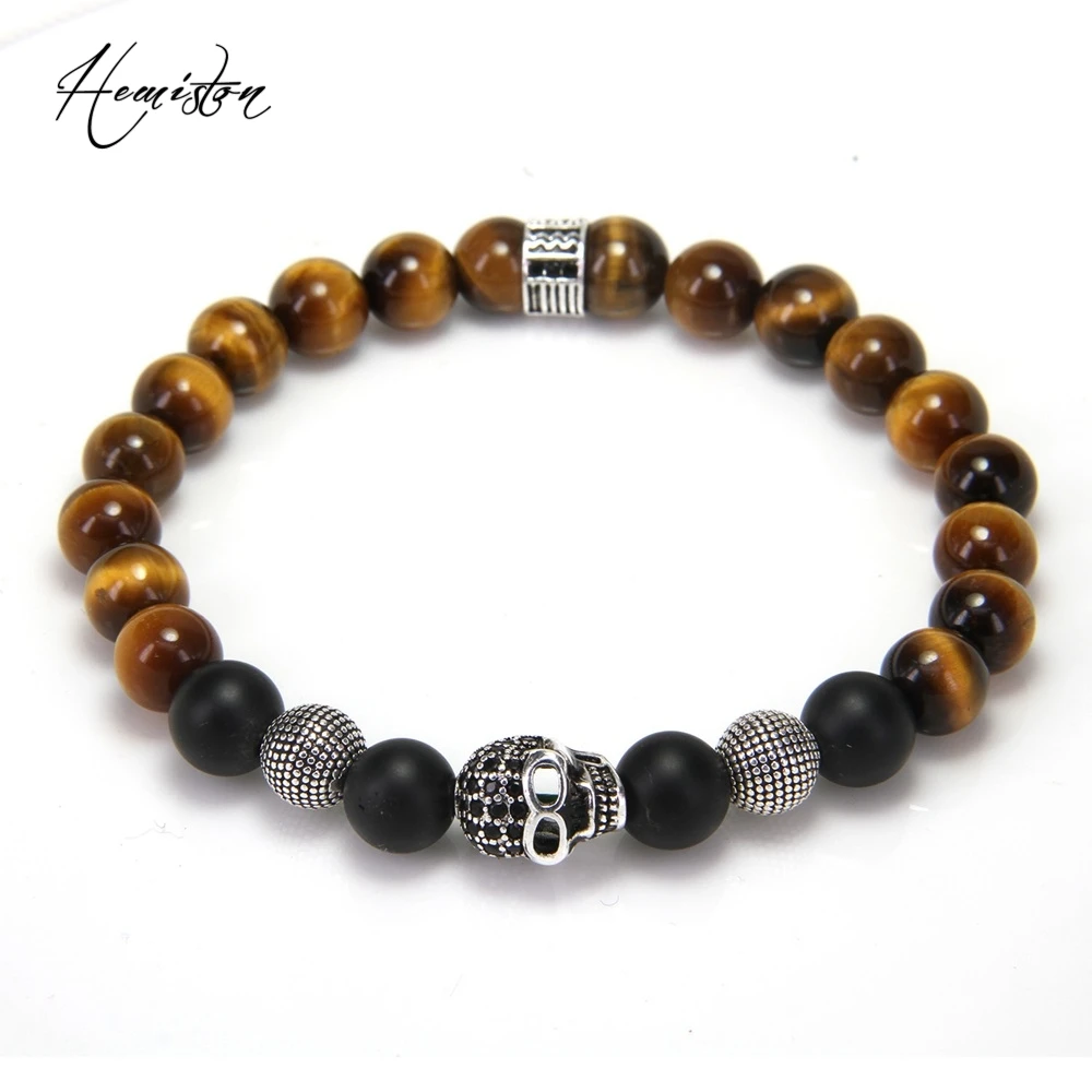 Prix pour Thomas Oeil de Tigre Noir Obsidienne Croix Crâne Perle Bracelet, Pierre naturelle Cardiaque Rebelle Style Bijoux Pour Femmes et Hommes TS-B436 Prix pour Thomas Oeil de Tigre Noir Obsidienne Croix Crâne Perle Bracelet, Pierre naturelle Cardiaque Rebelle Style Bijoux Pour Femmes et Hommes TS-B436