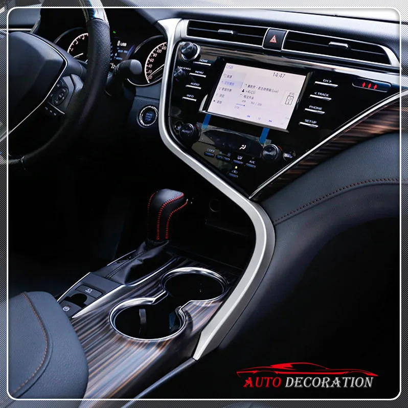 For Left Hand Drive !For TOYOTA Camry 2018 Accessories ABS Matte Inner