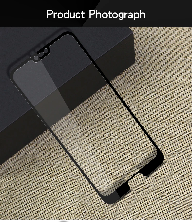 

MOFi For Huawei Honor 10 Glass Screen Protector Full Cover Tempered Glass For Huawei Honor 10 Screen Protector