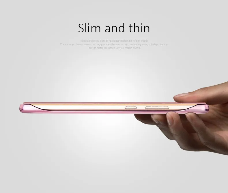 Mirror Clear View Luxury Case