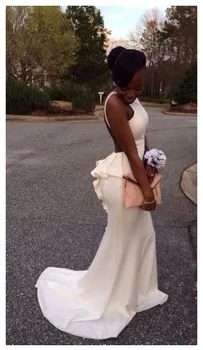 

New Wedding Dresses 2019 Mermaid Beach Bride Dress Sexy Mermaid Wedding Gown