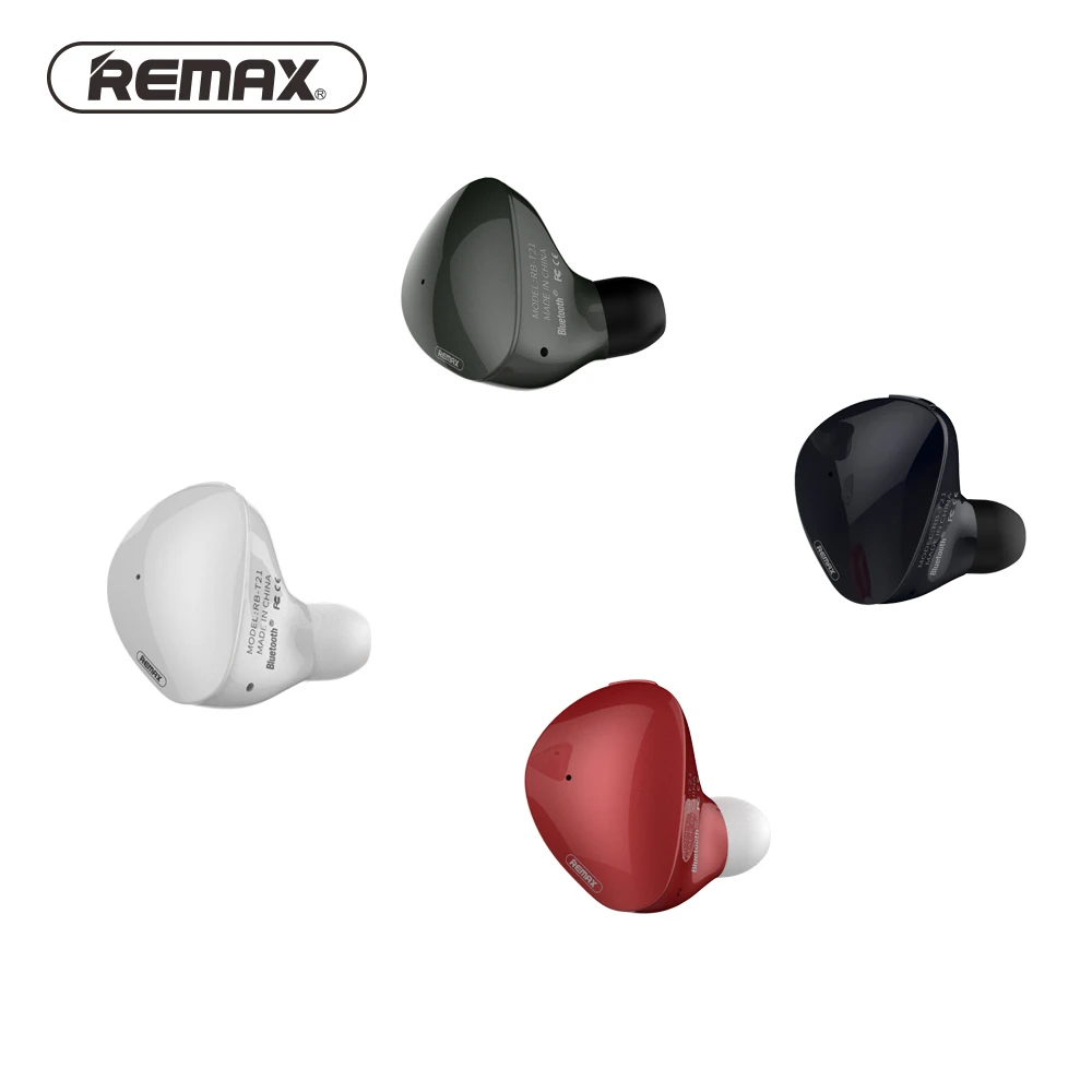 Миниатюрные наушники Remax In Ear Bluetooth с HD микрофоном Спортивная беспроводная