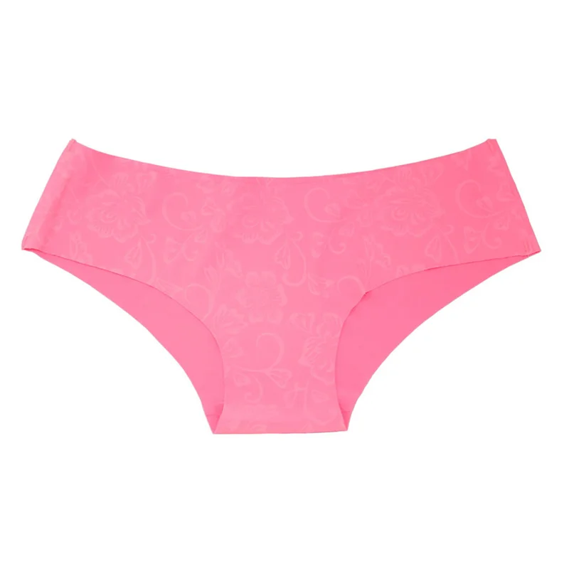 Women Bikini Briefs Fashion Seamless Panties Intimates Flower Print