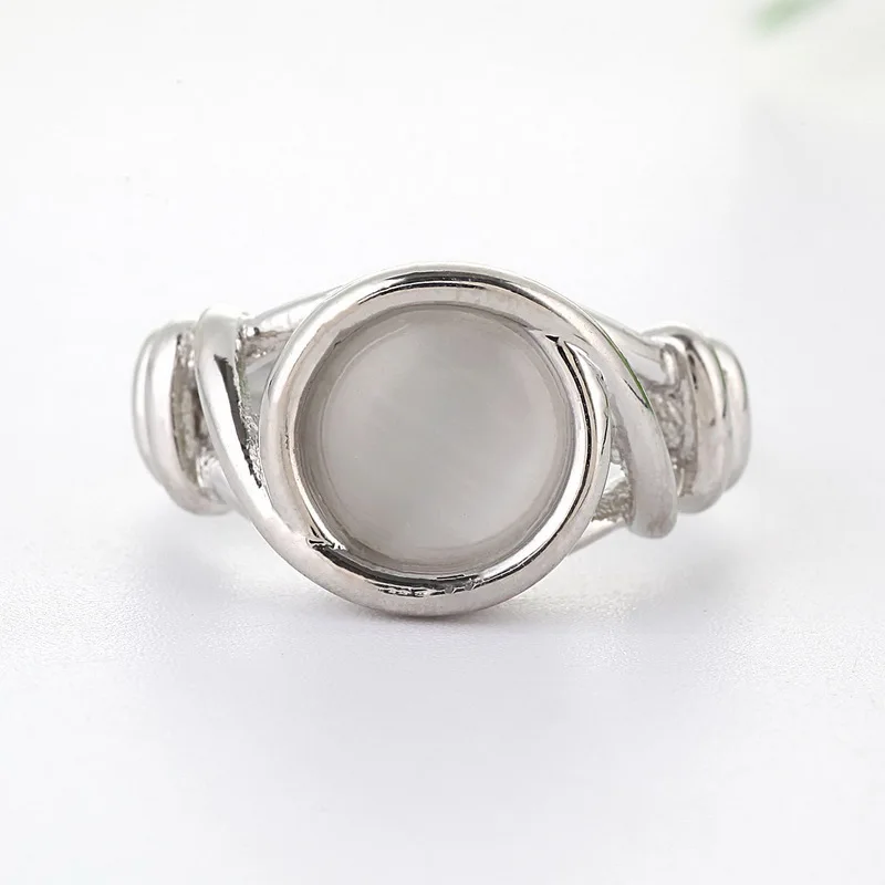 Moonstone Ring Engagement Wedding Rings for Women Jewelry Couple Love Ring Women Fashion Ring Accessories Anillos Mujer SSX755_1