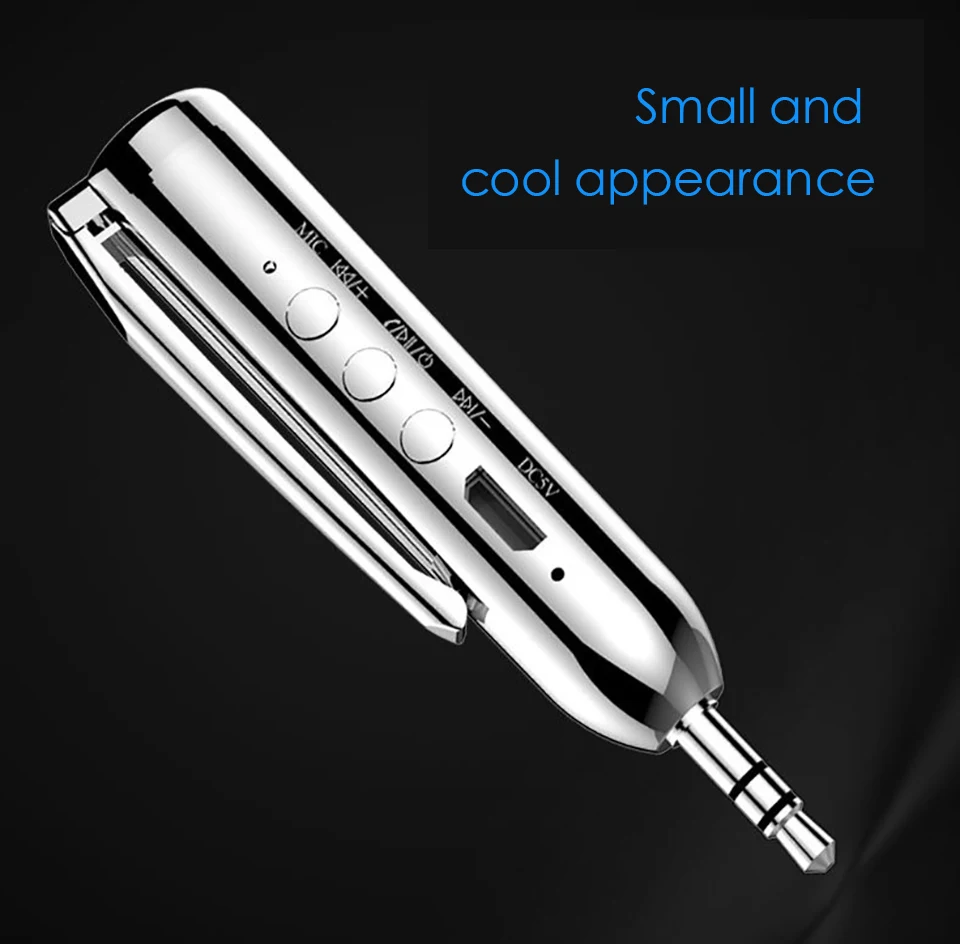 Bluetooth Pens Car Bluetooth Receiver AUX Speaker Audio Receiver Bluetooth Companion Wireless Hands free Receive Call (4)