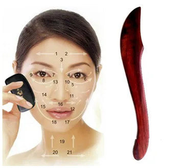 

Good Quality Knife Shape Guasha Guasa Wood Wooden GuaSha Tool Board Scraping Spa Massager Free Shipping