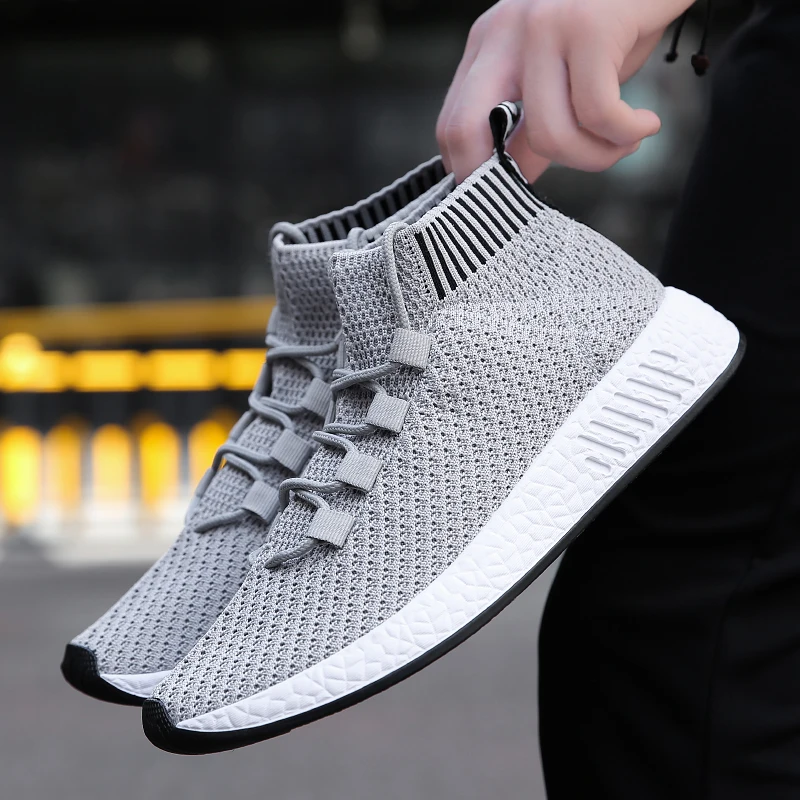 YRRFUOT في الهواء الطلق رياضية الرجال العلامة التجارية ضوء Flyknit لينة أسفل التخميد احذية الجري الدانتيل متابعة عدم الانزلاق الكبار الاتجاه أحذية... YRRFUOT في الهواء الطلق رياضية الرجال العلامة التجارية ضوء Flyknit لينة أسفل التخميد احذية الجري الدانتيل متابعة عدم الانزلاق الكبار الاتجاه أحذية...