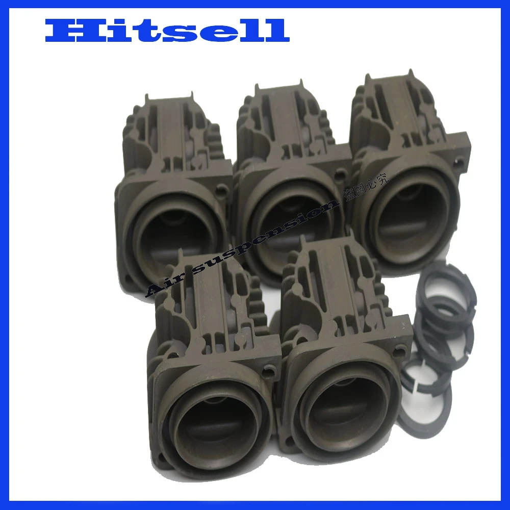 Air Suspension Pump Cylinder Head With Piston Ring Repair Kits For X5 E53 A6 Q7 Touareg LR RangeRover L322 4L0698007A