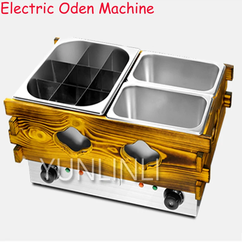 Electric Hot Pot Machine Commercial Hot Pot Oden Lattice Spicy Snack