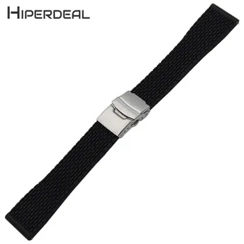

HIPERDEAL New Replace Black Rubber Diver Strap Radial Tire Pattern Watch Band Strap For Xiaomi Amazfit 18Jan02 Drop Ship F