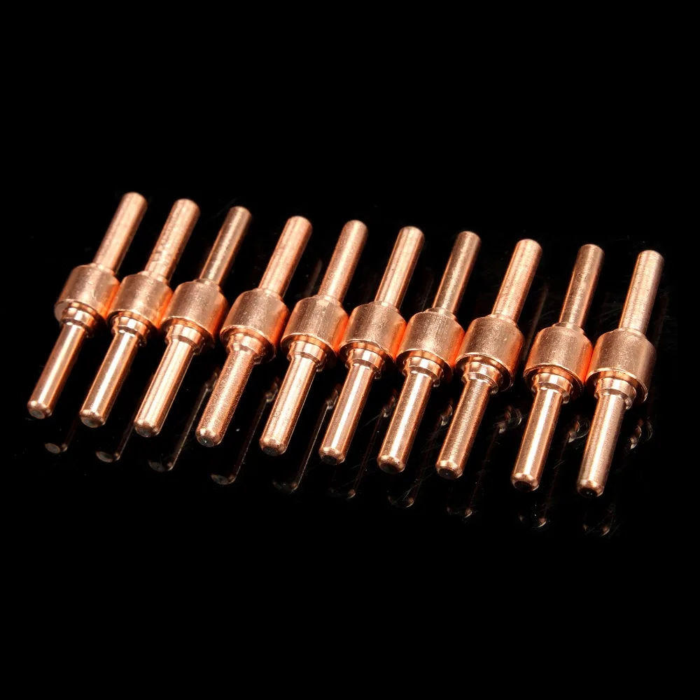 40pcs 40A Plasma Cutter Consumables Extended Nickel-Plated Electrodes Nozzles For LG40 PT31Torch CUT40 50 Cutting Machines 40pcs 40A Plasma Cutter Consumables Extended Nickel-Plated Electrodes Nozzles For LG40 PT31Torch CUT40 50 Cutting Machines