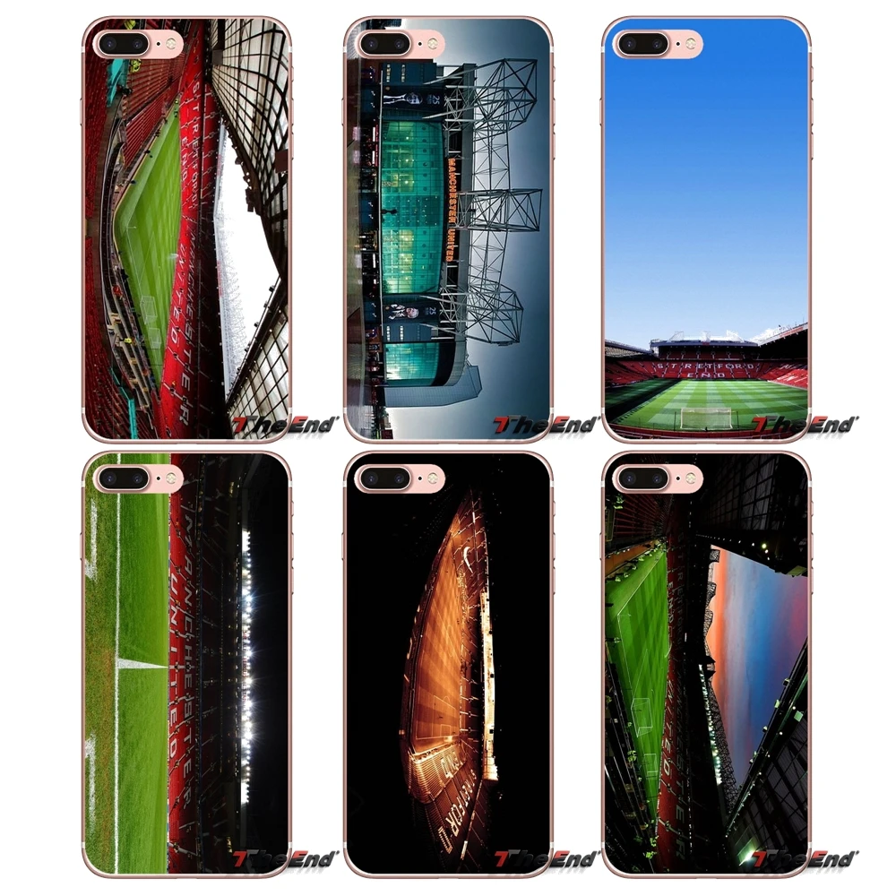 

For Samsung Galaxy S2 S3 S4 S5 MINI S6 S7 edge S8 S9 Plus Note 2 3 4 5 8 Coque Fundas Manchester Old Trafford Stadium Soft Case