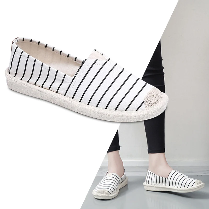 

SONDR espadrilles women flat casual shoes woman black white loafers zapatos de mujer platform Rubber summer fashion ladies shoe