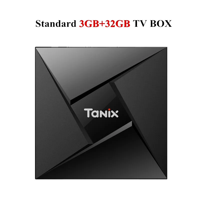 Tanix TX9 Pro Android 7,1 Смарт ТВ приставка Amlogic S912 Восьмиядерный приставка 3 ГБ 32 ГБ Bluetooth 4,1 1000M LAN 4K HDMI медиаплеер - Цвет: ONLY 3GB 32GB TV BOX