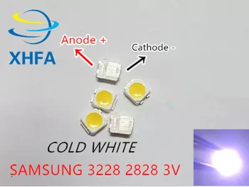

2000PCS FOR SAMSUNG 2828 LED Backlight TT321A 1.5W-3W with zener 3V 3228 2828 Cool white LCD Backlight for TV TV Application