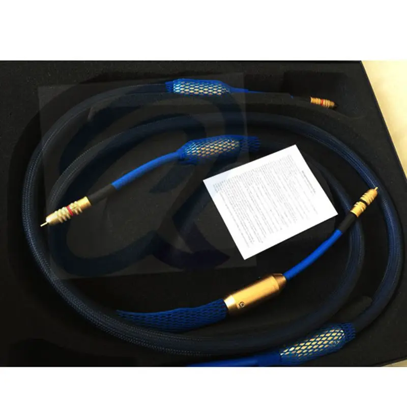 

HI-FI Siltech G7 EMPRESS Cable Double Crown RCA Audio Interconnect Cable