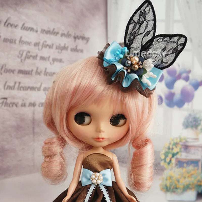 1 шт. кофейное кружевное платье принцессы для кукол Blyth Pullip Licca Azone 1/6 Одежда