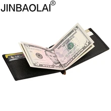 Luxury Brand Genuine Leather Men Wallet Purse Hold Bill With Male Slim Clamp For Money Clip Metal Holder Cash Credit Card Pocket Luxury Brand Genuine Leather Men Wallet Purse Hold Bill With Male Slim Clamp For Money Clip Metal Holder Cash Credit Card Pocket