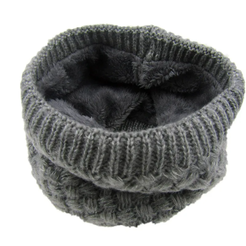 New Fashion Children Scarf Baby Winter Scarves Boys Girls Warm O-Ring Scarves For Kids Women Men Collar Neck Warmer Neckerchief
