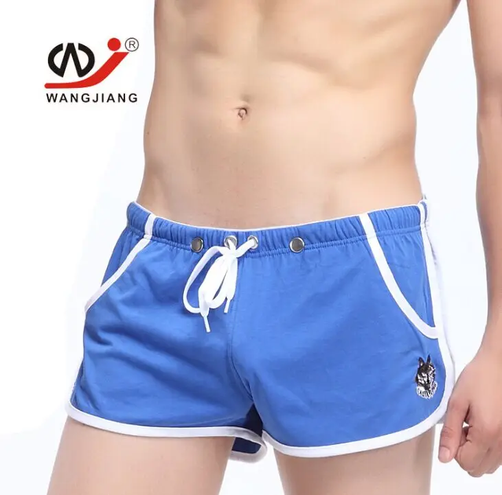 WJ New arrival Classic Men Fashion youth smooth cotton Casual Shorts