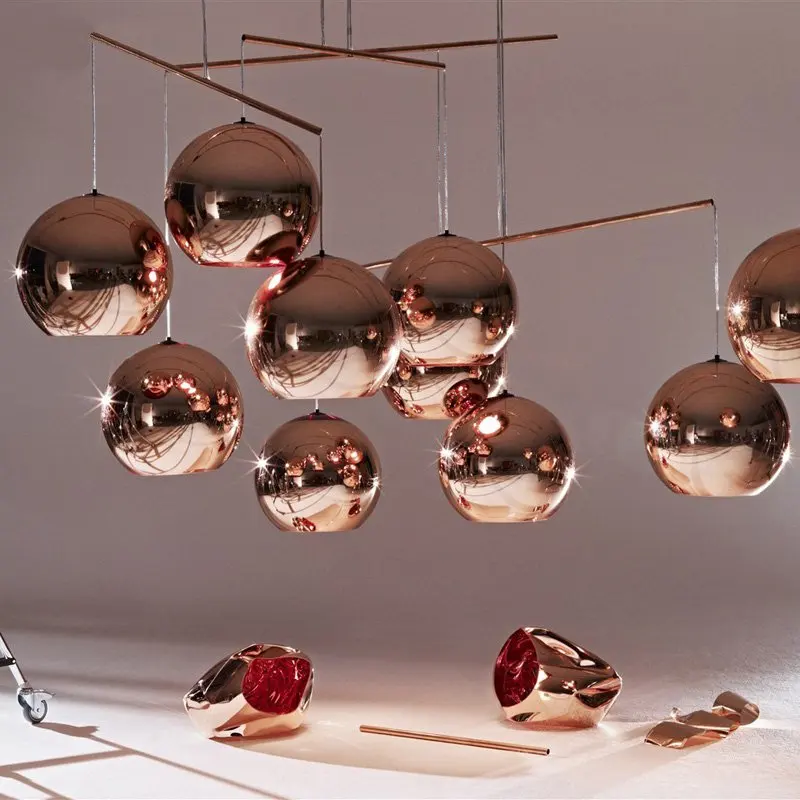 

Modern Home Single Head Ball Dining Room Decoration Pendant Lamp Cafe Light Cloth Store Light Restaurant Lamp Free Shipping