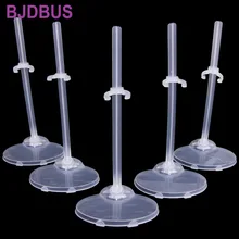 Titular Exibição Estande Boneca Figura 10 Pçs/lote Transparente Acessórios Para Barbie Kurhn Boneca Modelo manequim 1/6 Caçoa o Presente brinquedo