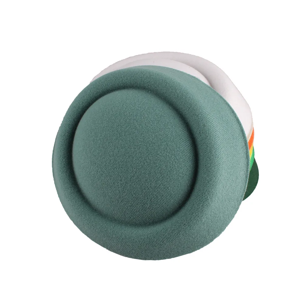 6,"(16 см) 20 цветов Свадебный мини-топ чародейные головные уборы распродажа основа для шляпки DIY аксессуары для волос шляпа-таблетка 12 шт./партия SYB25 - Цвет: medium turquoise