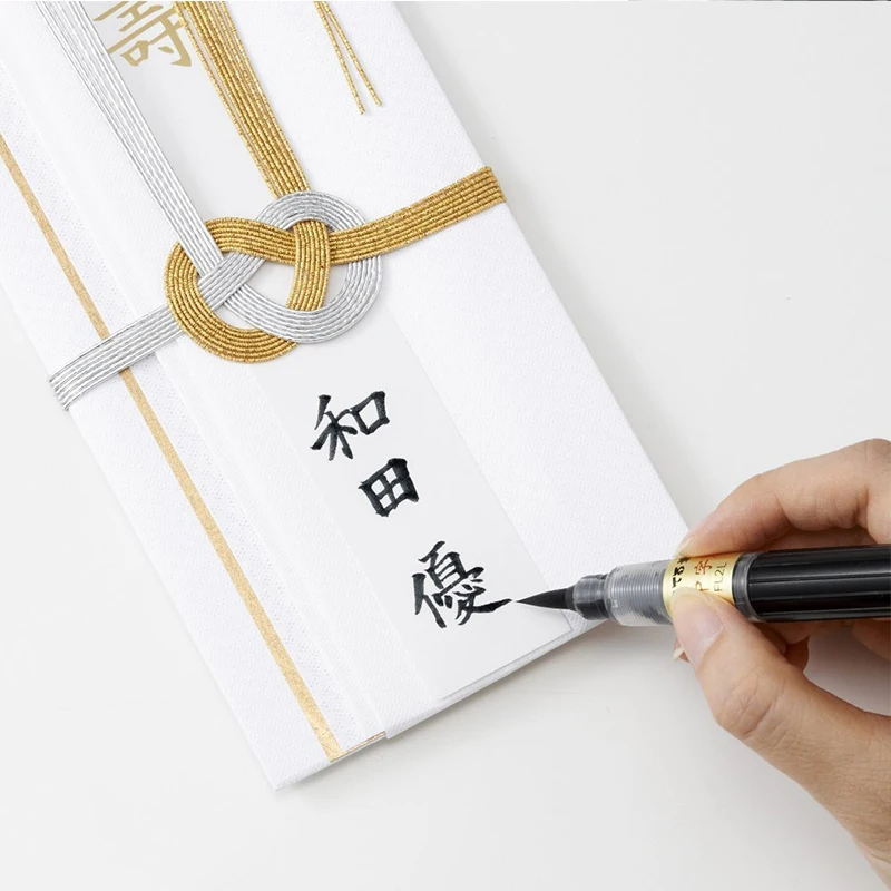 Мягкая кисть Pentel для каллиграфии портативная изучения науки большая с