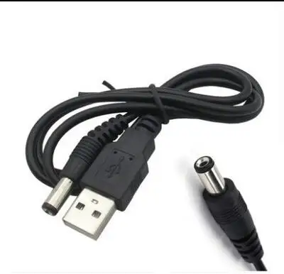 USB 2 0 штекер в dc5.5мм * 1 мм разъем для зарядки кабины 80 см 5В источник питания мини