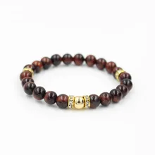 Природный Тигровый глаз жемчуг Microenchased Циркон Кольца для пирсинга перегородки носа шт браслет ручной работы украшение на нитке