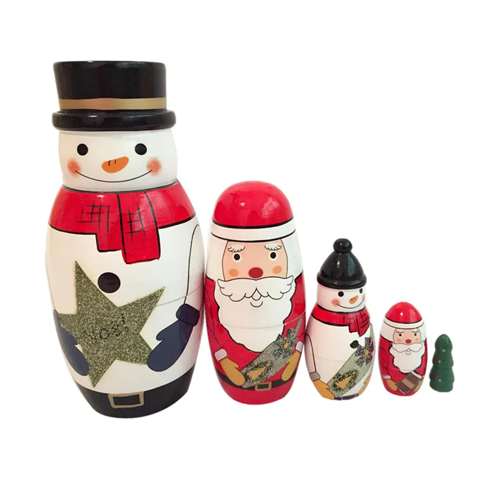 holiday nesting dolls