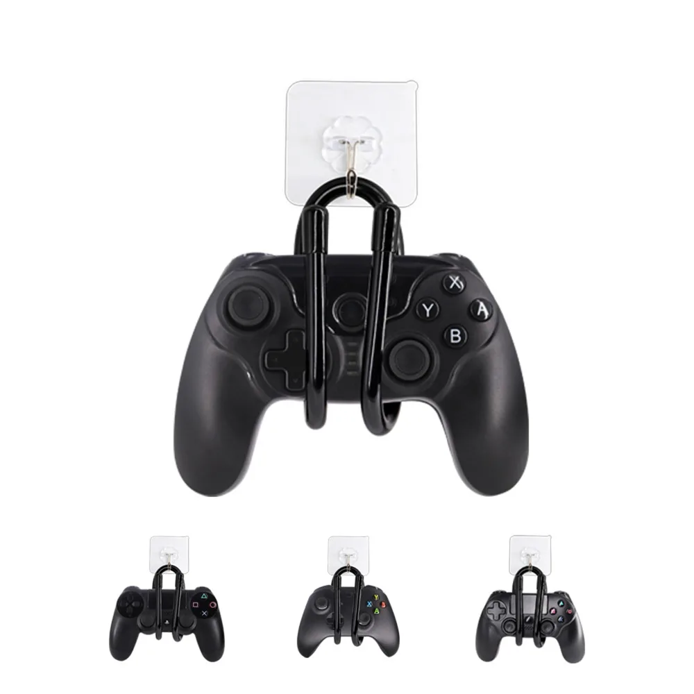 2 in 1 Universal Game Controller Hanger Space Saving Wall Hooking