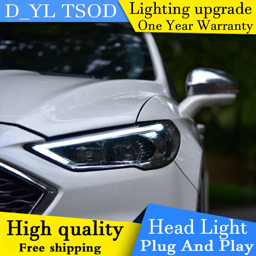 Автомобильный Стайлинг для Ford Mondeo фары fusion светодиодный фары DRL Hid биксеноновые фары объектив вспышка прямые желтые поворотные