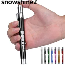 snowshine2#10 Cycling Bicycle Bike Front Head light Medical First Aid LED Pen Light Flashlight Torch Doctor EMT Emergency