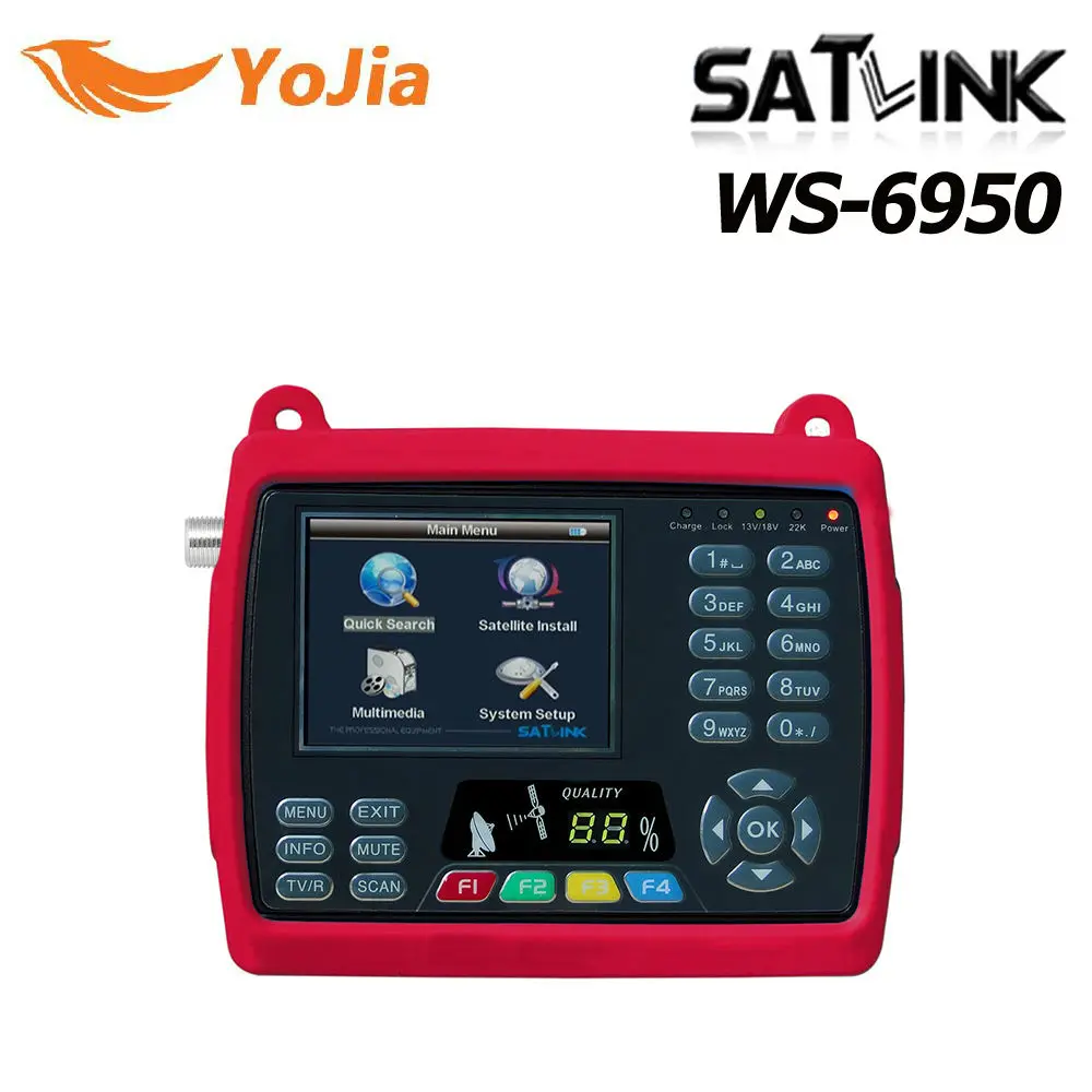 

Yojia Satlink WS-6950 Digital Satellite Signal Finder Meter Satlink 6950 WS-69503.5 inch free shipping