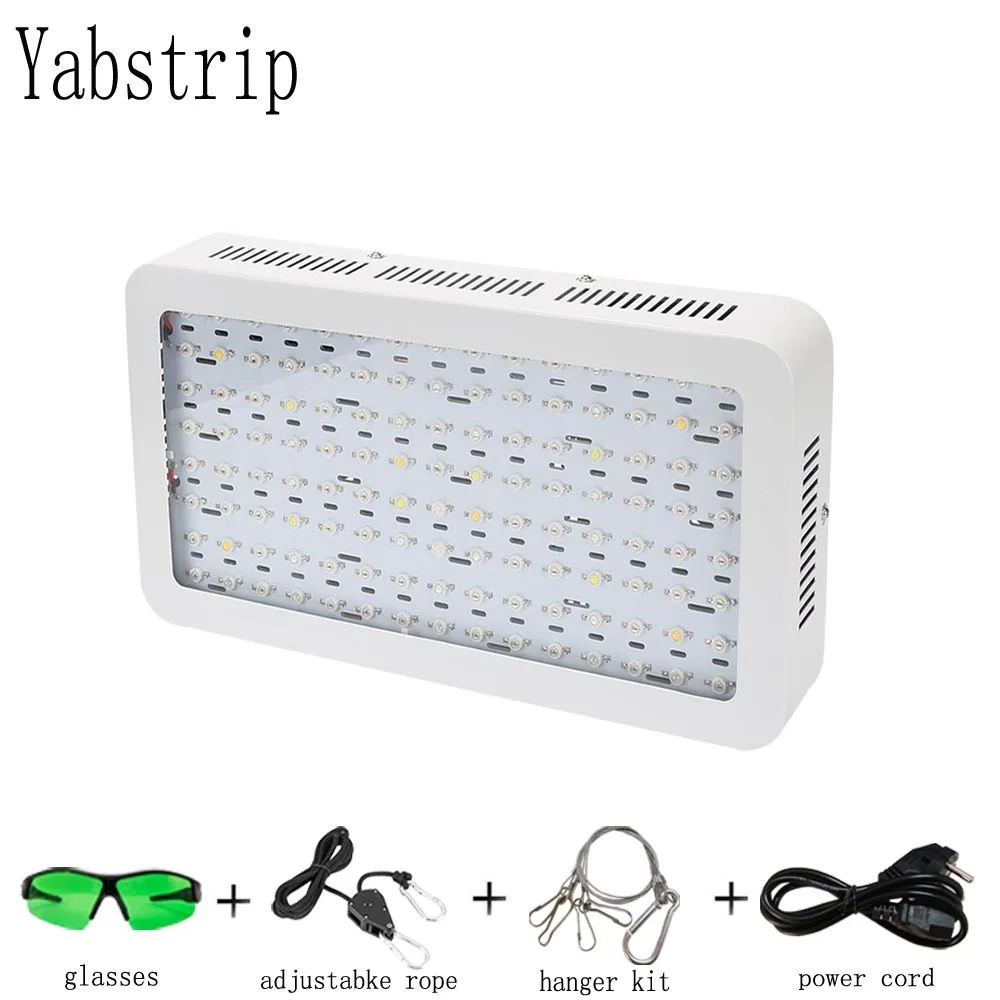 

Yabstrip Led Grow Light Full Spectrum 1200W high power LED plant growling light for Plant Indoor Hydroponic Greenhouse light