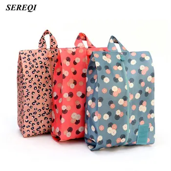 

SEREQI Home Waterproof Nylon Shoes Storage Organization Women's Men's Travel Storage Bags Organizer