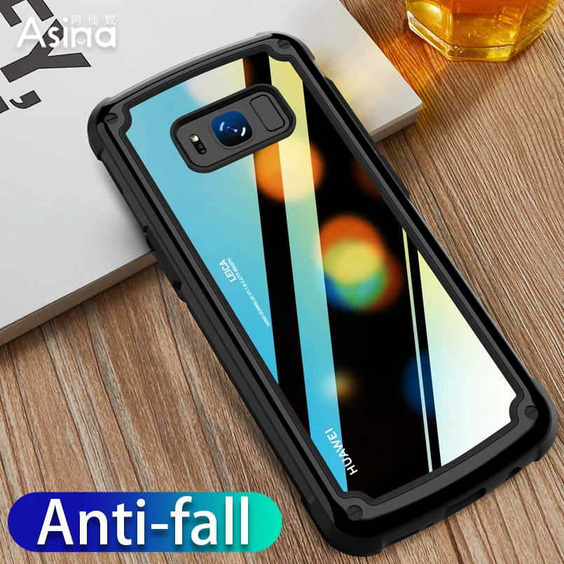 

Luxury Case For Samsung Galaxy S8 S9 Plus Full Shockproof Hard PC + TPU Bumper Case Cover For Samsung Note 9 Fundas Coque Capas