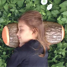 Подушка деревянное бревно дерево пень дизайн домашний и садовый декор текстильная подушка креативная Повседневная Подушка