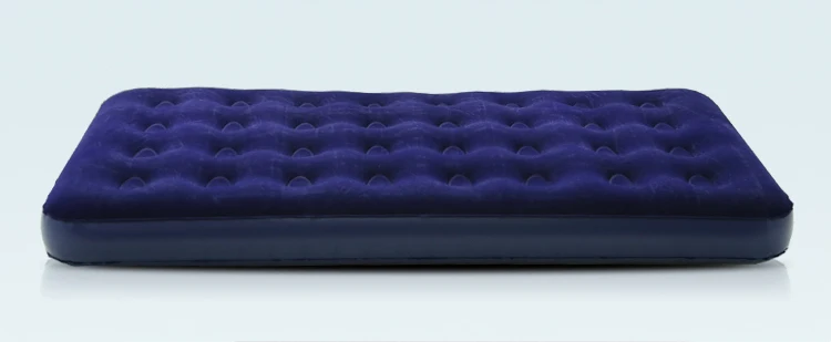 Student air mattress single double air mattress flocking honeycomb inflatable bed Outdoor inflatable bed foldable (8)
