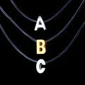 stainless steel invisible chain necklace jewelry necklaces for women necklaces& pendants chocker neckless silver clover