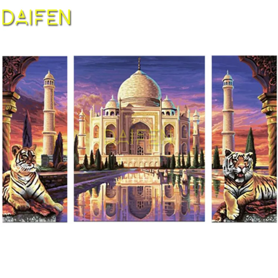 DIY 3D Diamond mosaic Full Square Diamond painting Cross stitch Taj