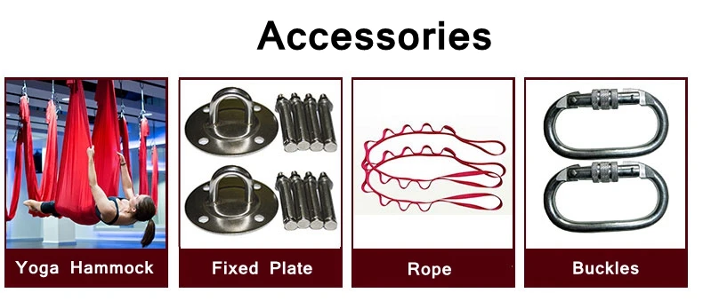 4 м СИЛА ЙОГИ гамак декомпрессии Анти-гравитация Йога гамак Ремни Йога тренажерный зал качели Фитнес оборудования