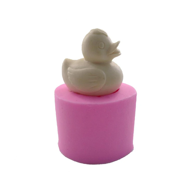 3D Duck Silicone Moulds Handmade Soap Mold Polymer Clay Candle Molds
